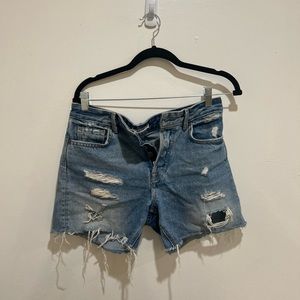 GRLFRND DENIM JEAN SHORTS